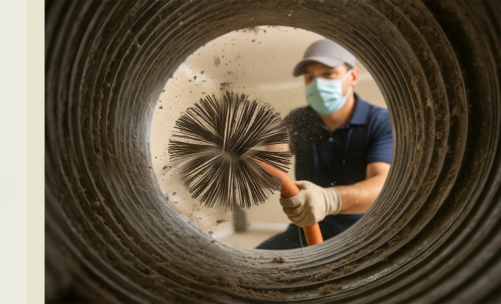 Removing Dust and Debris Matters from ducts