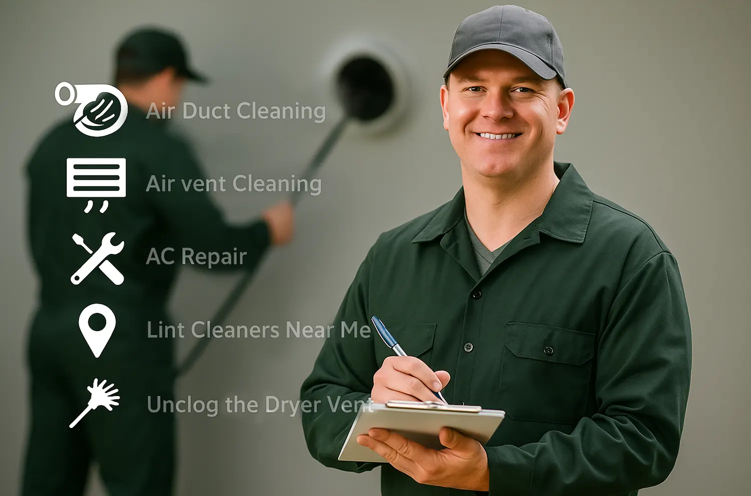 Our dryer vent services